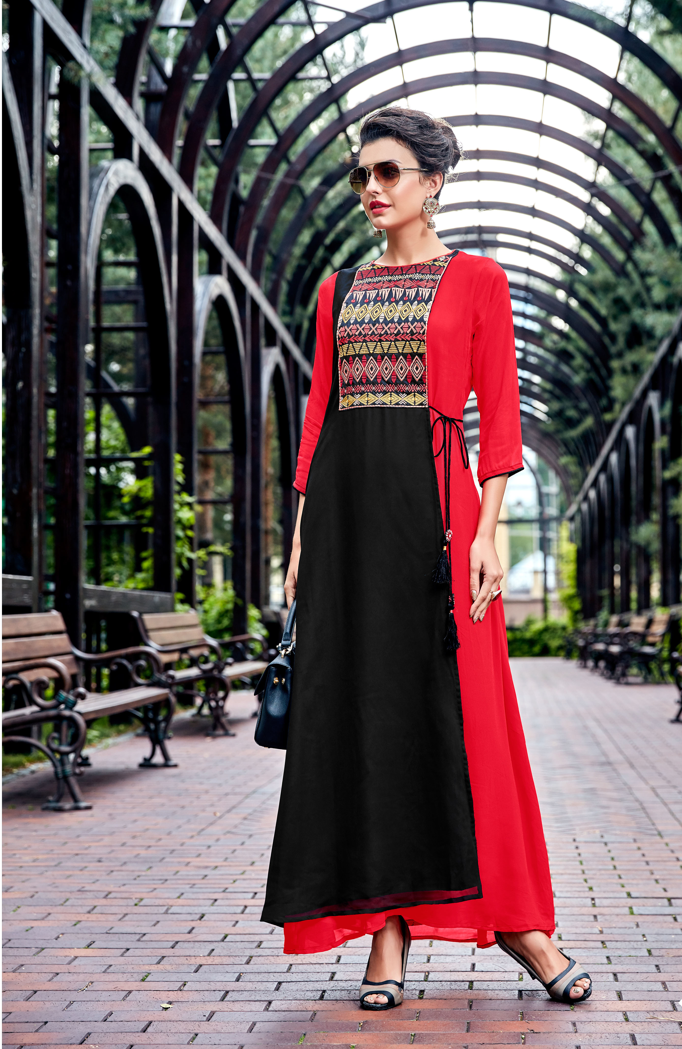 Rayon Kurties - Color: As Per Image