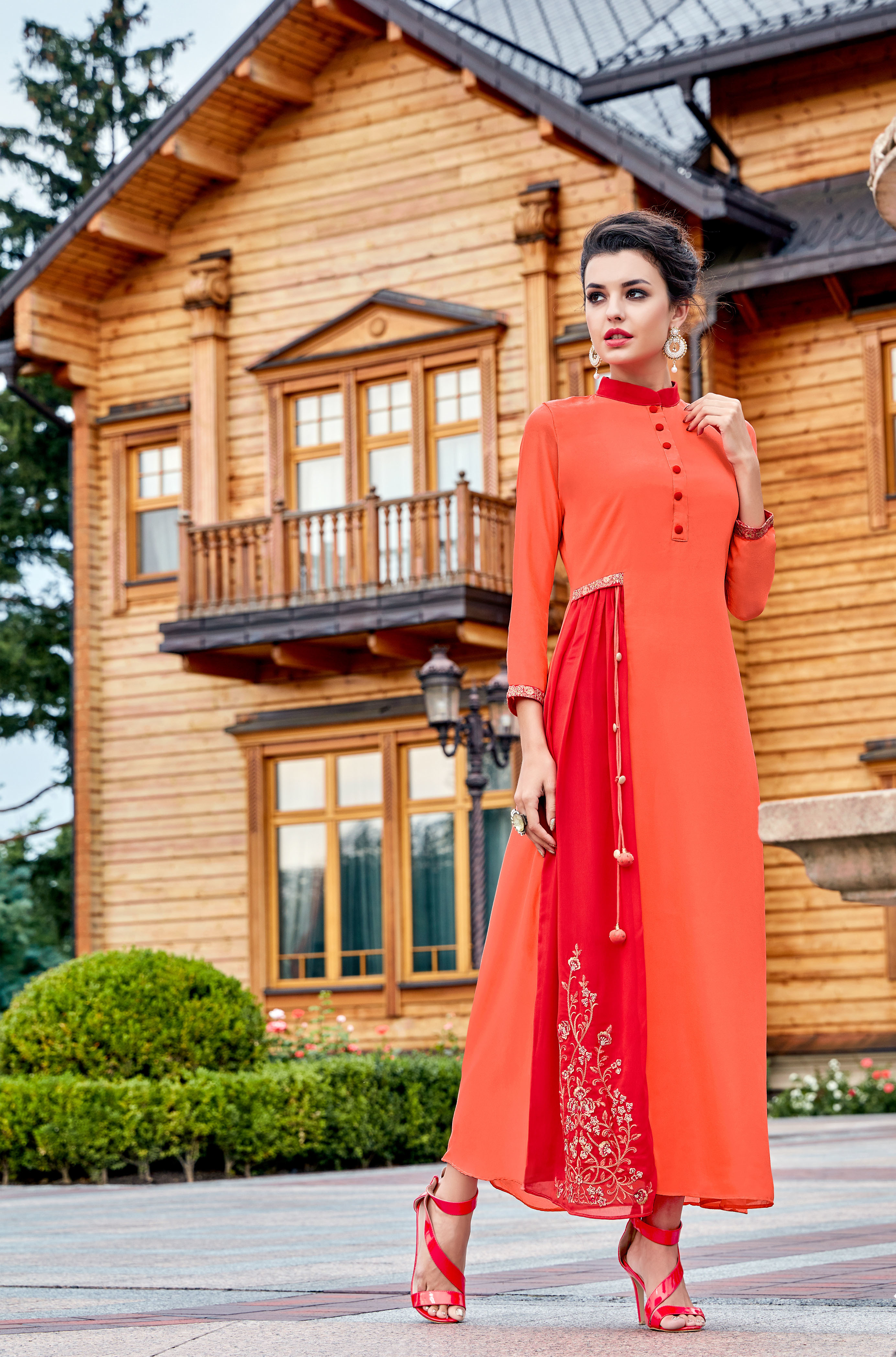 Rayon Kurties - Color: As Per Image