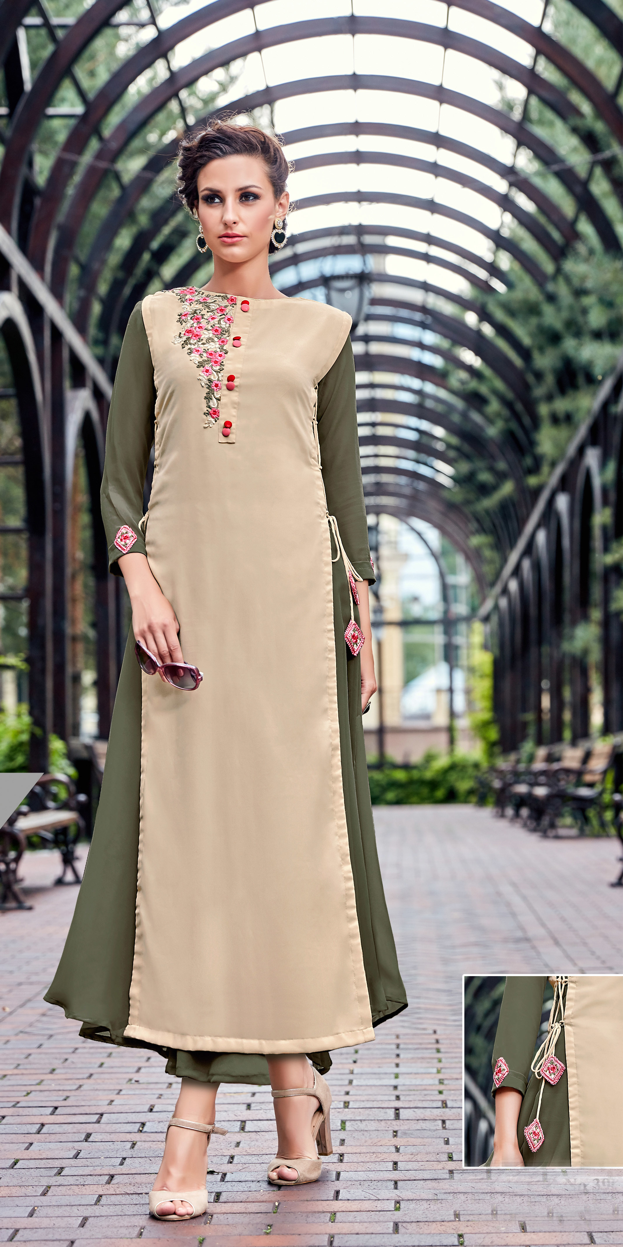 Rayon Kurties - Color: As Per Image