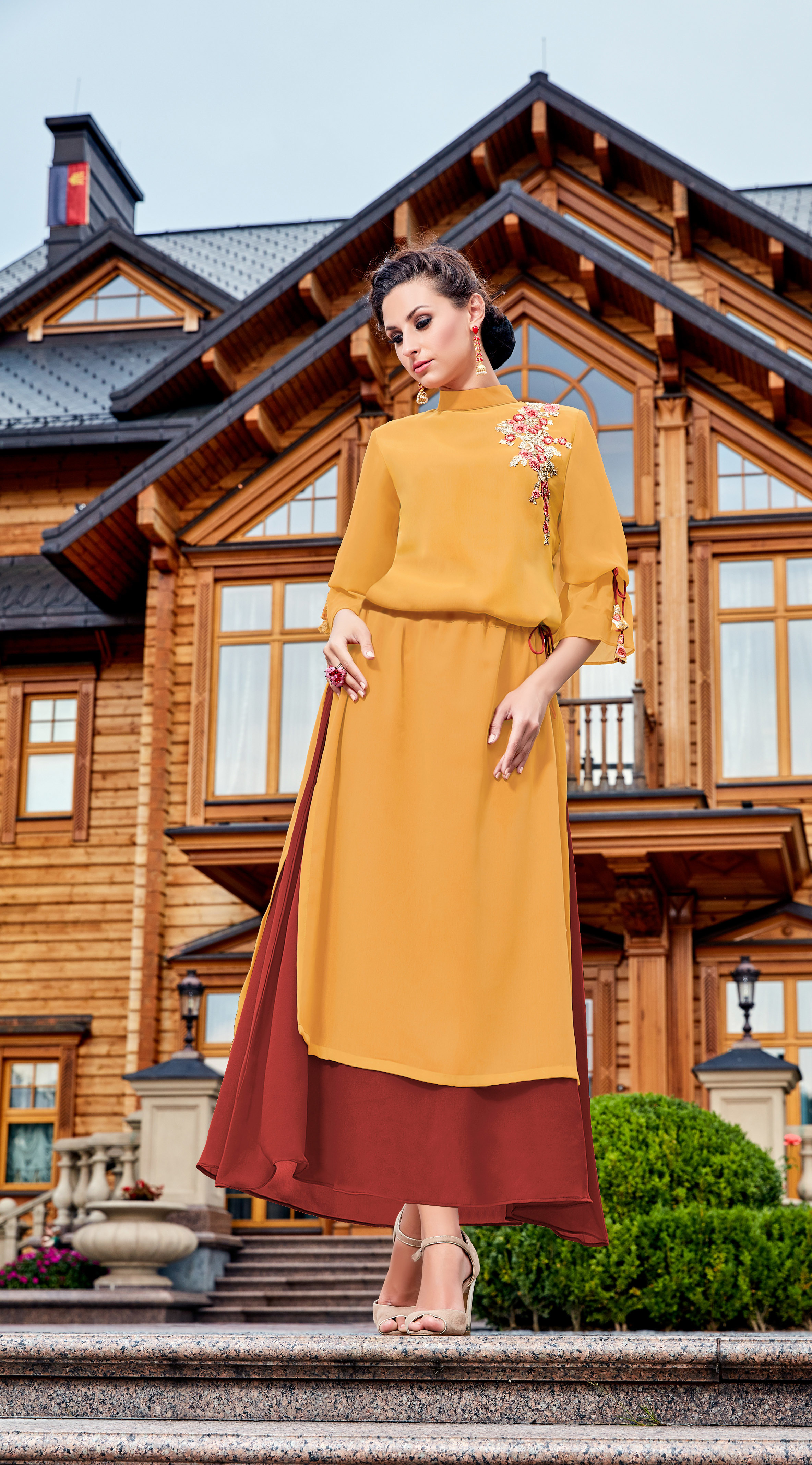 Rayon Kurties - Color: As Per Image