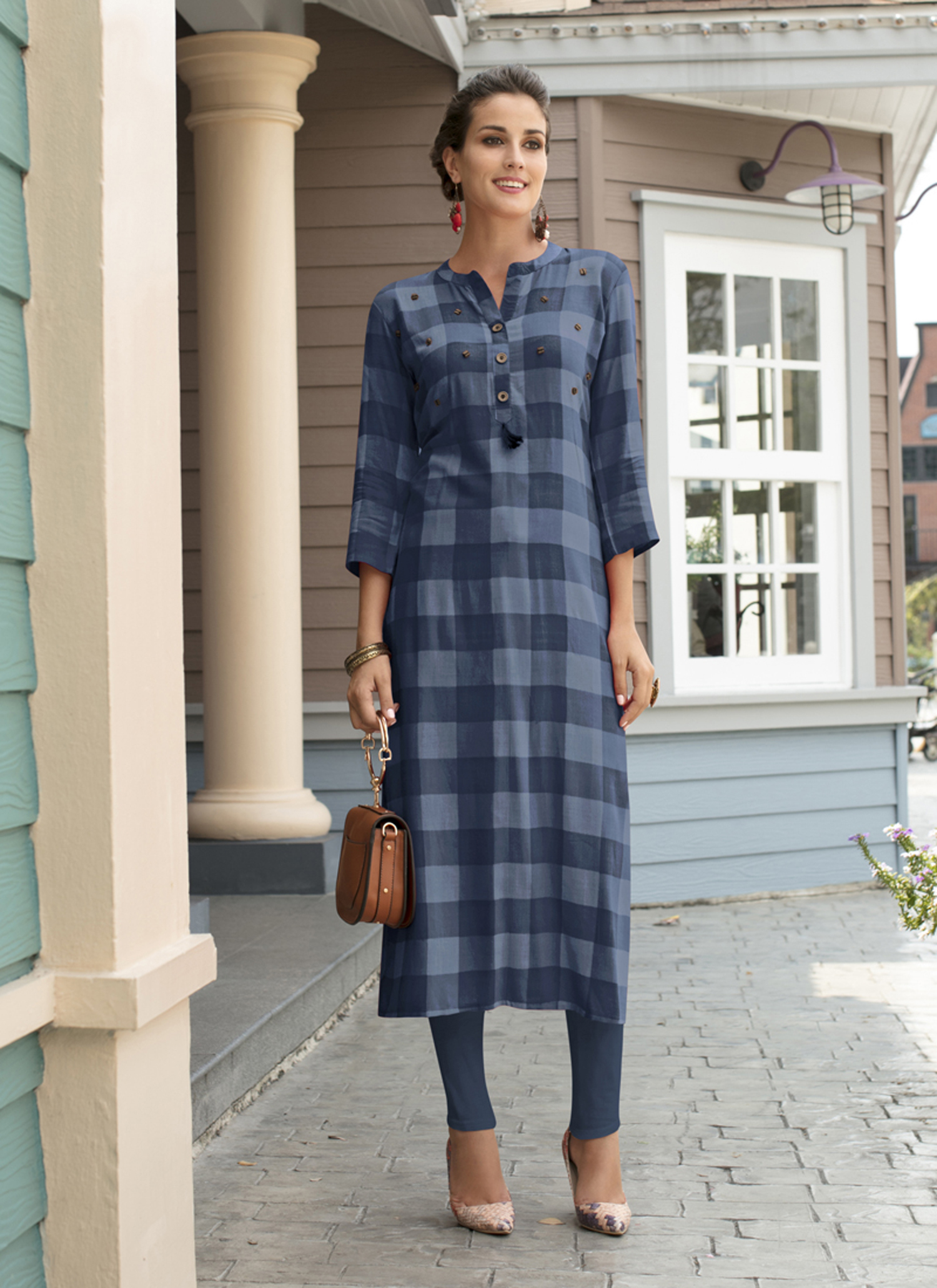 Rayon Kurtis - Color: As Per Image