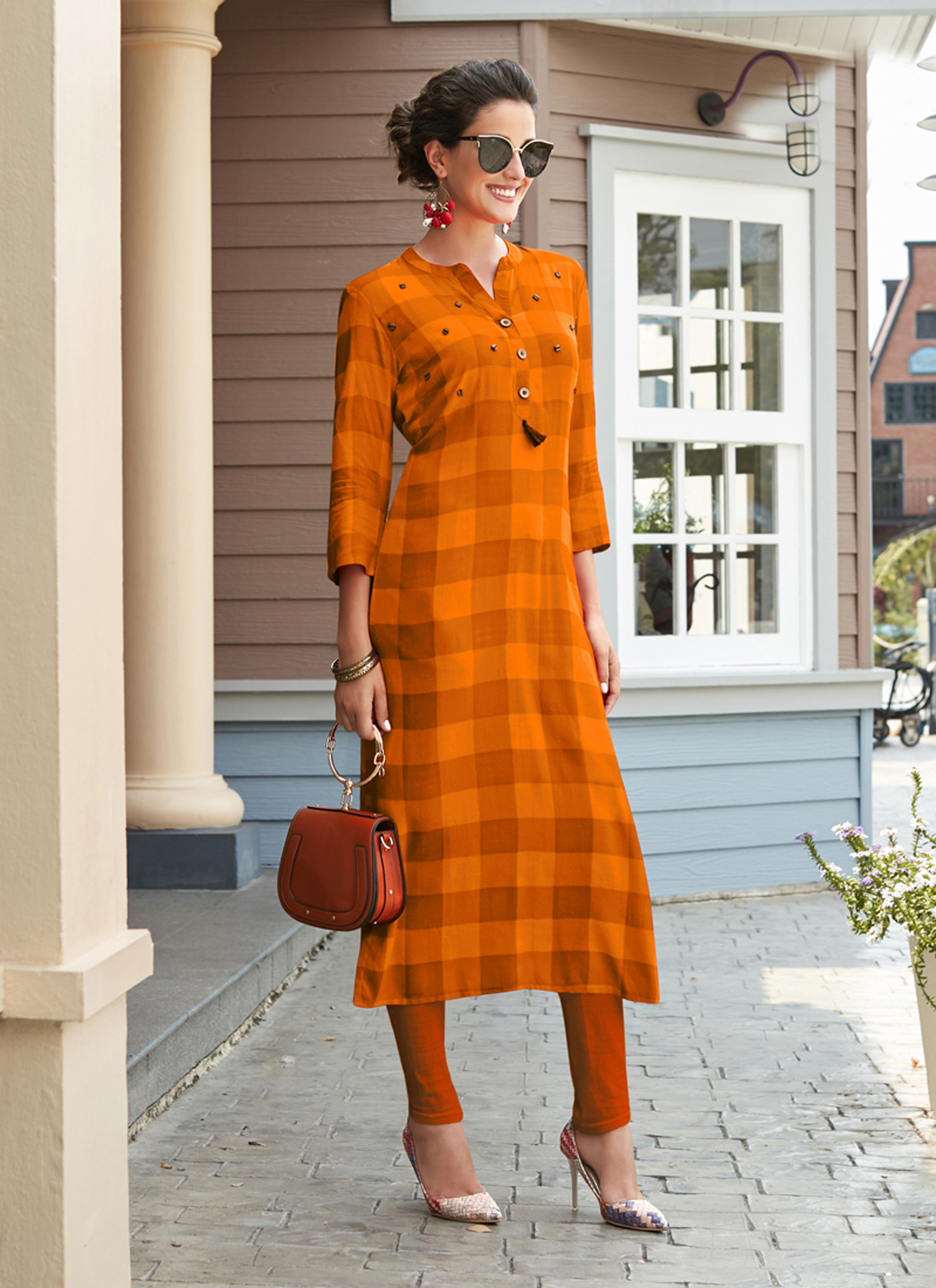 Rayon Kurtis - Color: As Per Image