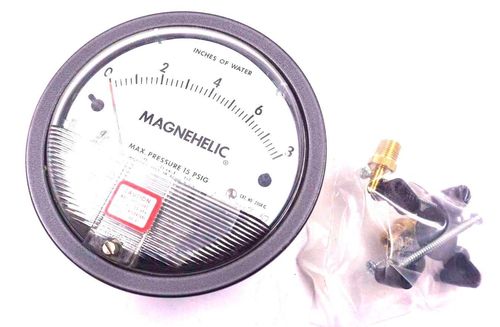 ड्वायर यूएसए मॉडल 2008 मैग्नेहेलिक गेज रेंज 0-8.0 इंच डब्ल्यूसी