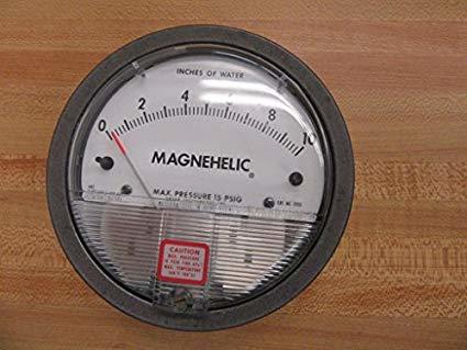 Dwyer Usa Model 2010 Magnehelic Gage Range 0-10 Inch Wc