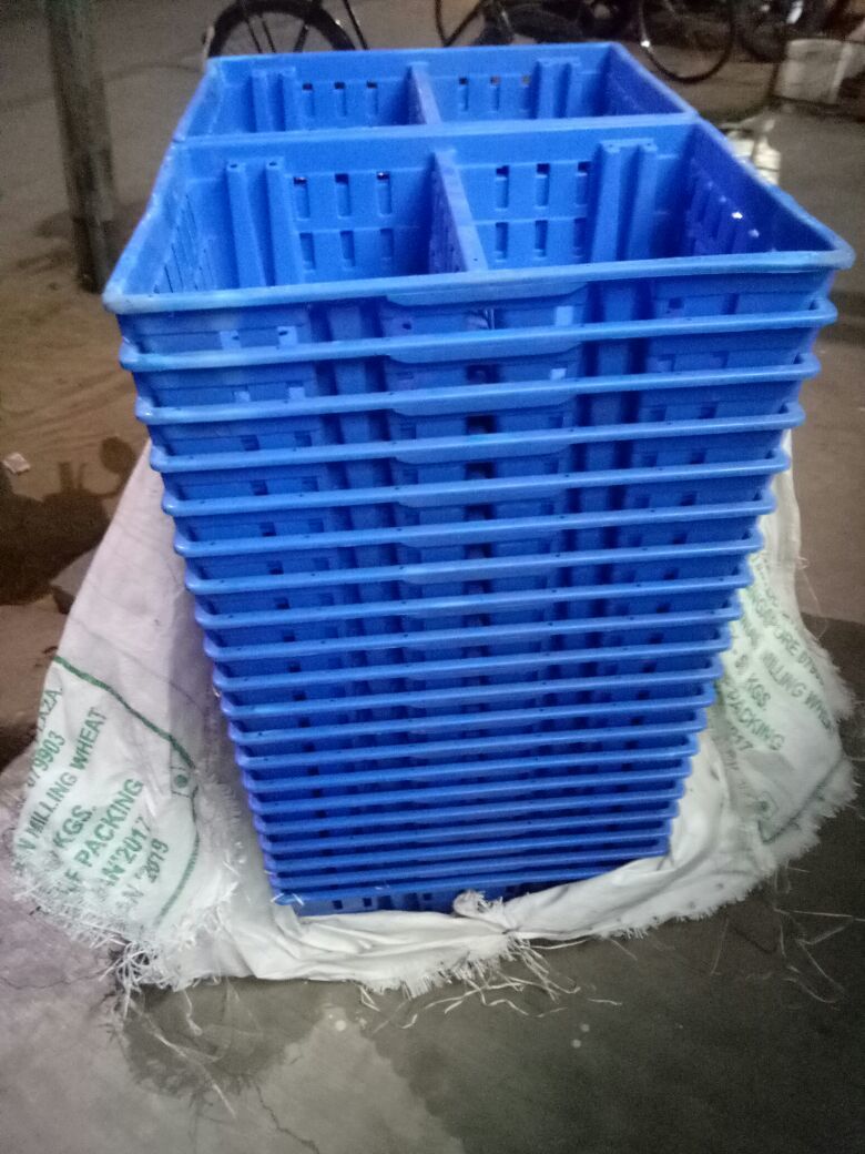 Plastic Fix Partition Chicks Transportation Cage - Weight: 1.6 Kg Kilograms (Kg)