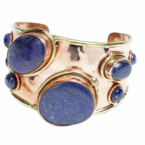 Designer Stone Cuff Bracelet