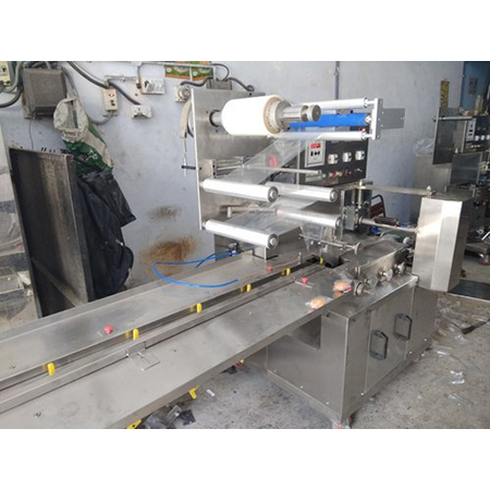 Muffin Packing Machine - S.S 304 Material, 3600-7000 Pouch/Hour Capacity | Automatic, Durable Heavy Duty Design, Rust Proof, Easy to Move