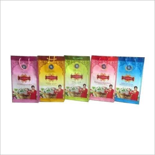 Rice Pouch - 1 Kg, Durable Plastic Material, Ideal for Storage and Freshness