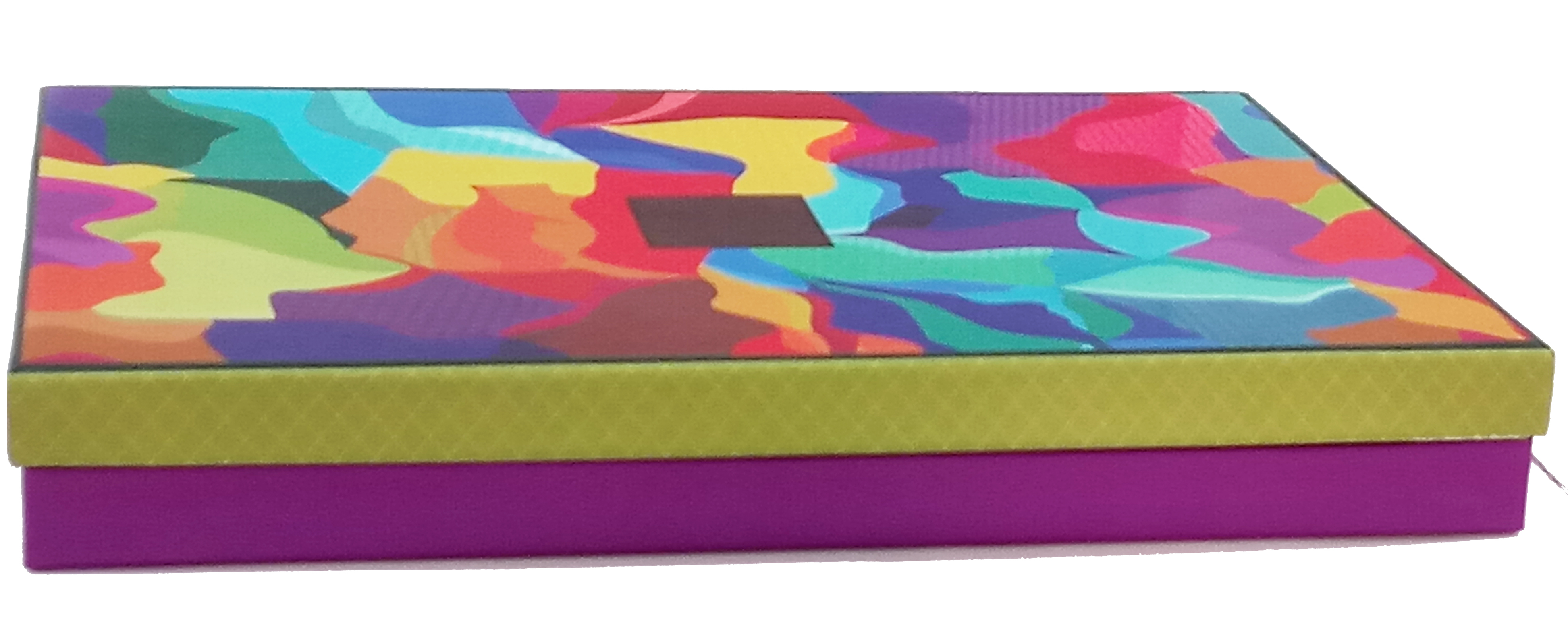 Chocolate Box 12 Pc - 1.2mm Rigid Paper | Multi-color Design With Matt Lamination & Spot Uv Finish, Handmade Elegance For Chocolate Packaging