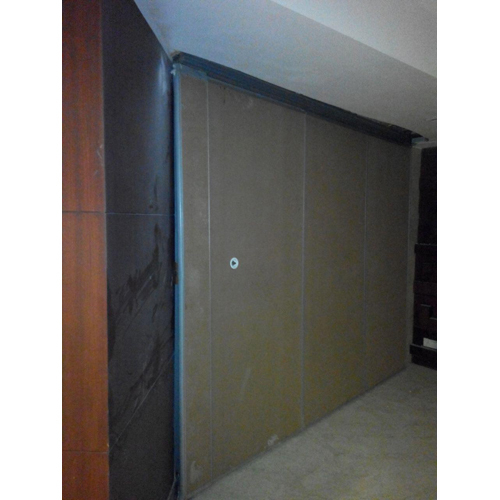 Sliding Folding Partition - Mdf Board 4x20 Feet | Aluminum Alloy Frame, Soundproof Design, Hassle-free Installation