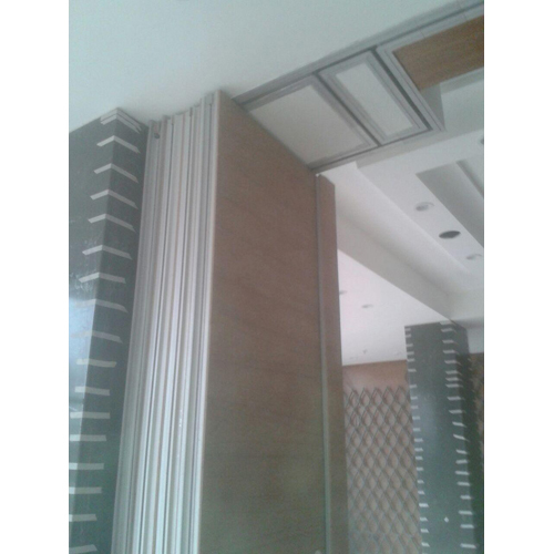 Automatic Sliding Door - Aluminum Alloy Frame, 4ft X 20ft Dimensions, Silver Finish | Silent Operation, Motion-sensor-controlled, Double Glazed Glass Panels, Soundproof Design
