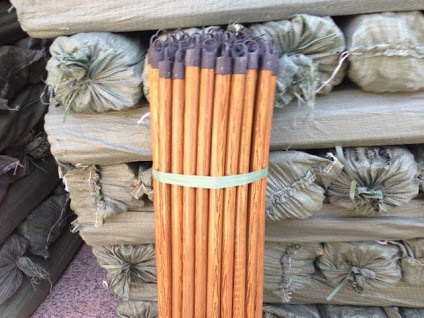 Wooden Broom Stick Core Material: Wood