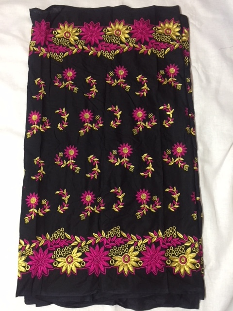 Elegant Heavy Embroidered George Fabric