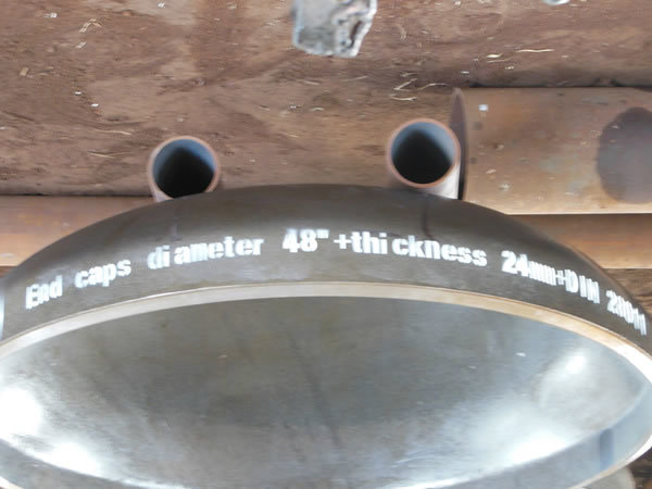 Steel Pipe End Cap Length: As Per Standard And Client Requirement Meter (M)