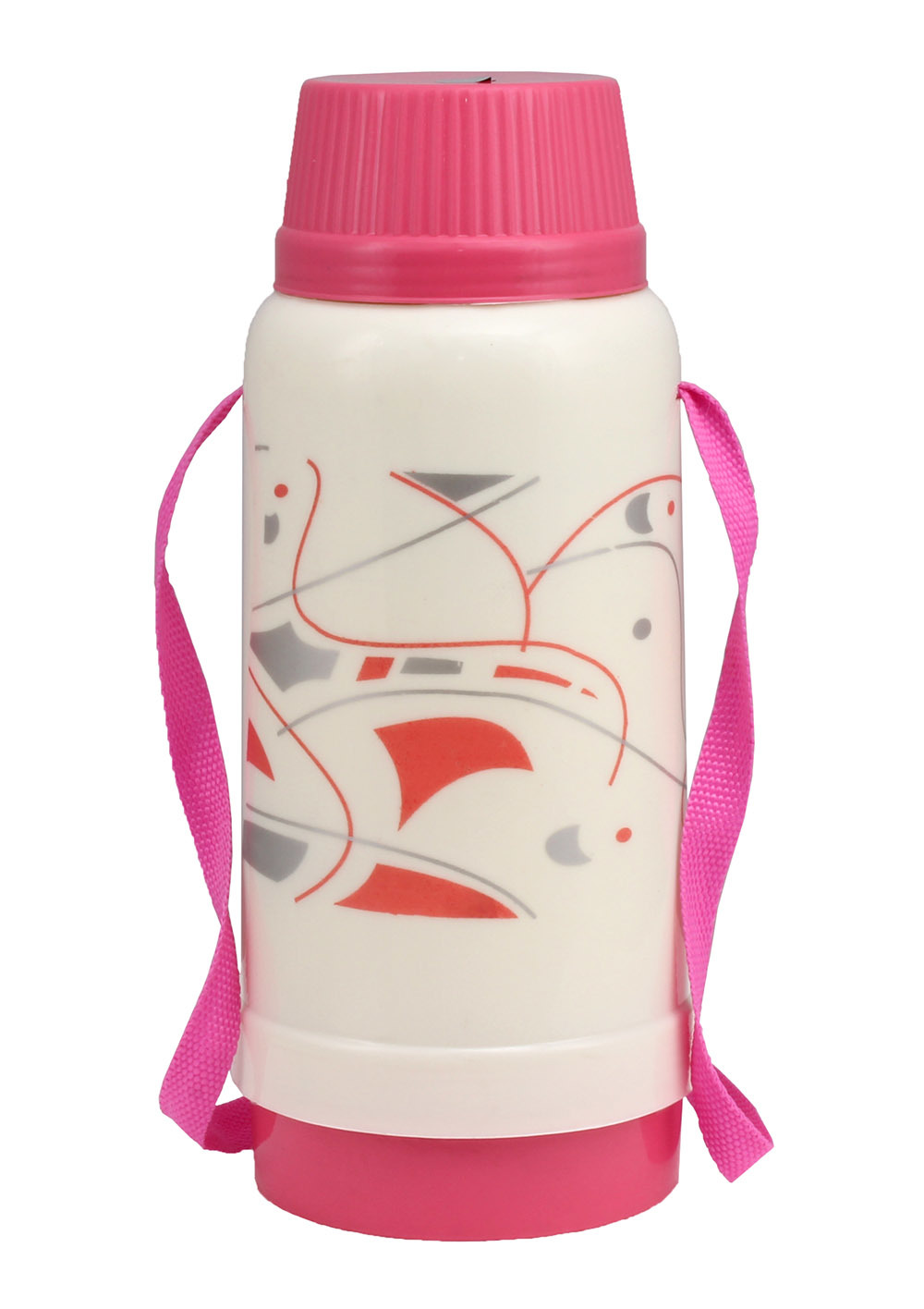 Tea Flask - Stainless Steel, 600ml & 1000ml Sizes, Vibrant Color Options Including Pink, Blue, Red, Orange, & Yellow, Leak-proof Lid With Hygienic Cover