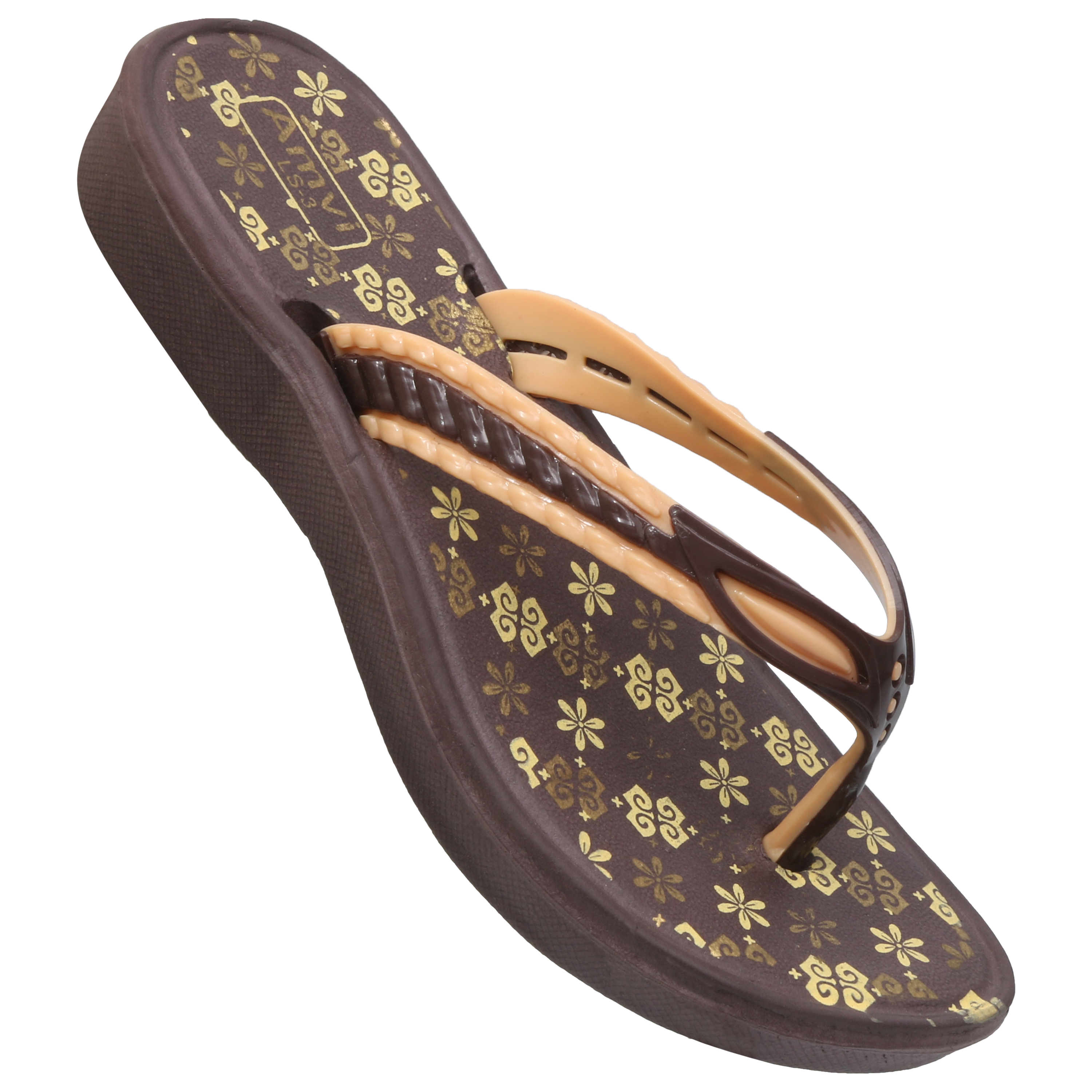 Women's Eva Slippers - Rexine/niwar Upper | Lightweight Comfort And Stylish Design