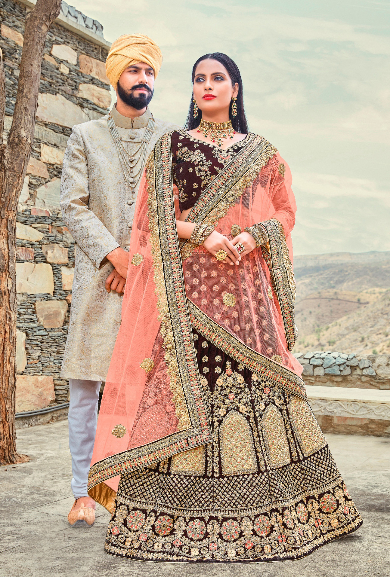 As Per Image Designer Lengha Choli