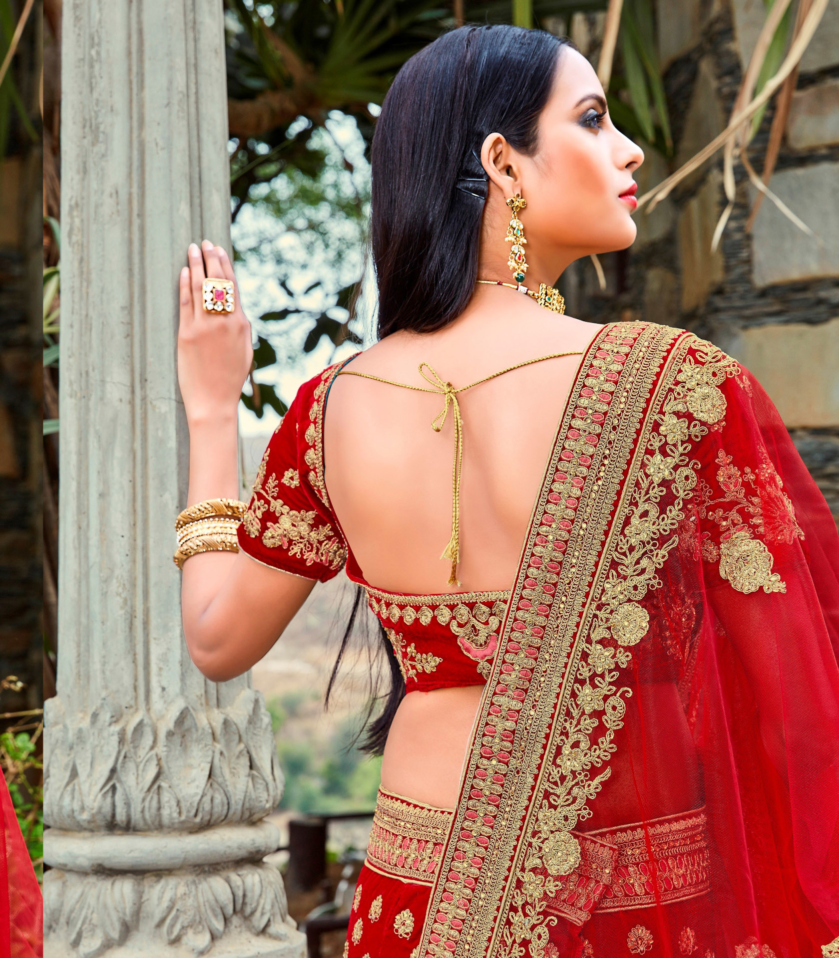 As Per Image Designer Lengha Choli