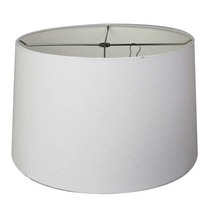 Drum Lamp Shade - Fabric + Iron + Polystyrene, 160 X 220 X 130 Mm, All Colors Welcome, High Temperature Resistance, European Style