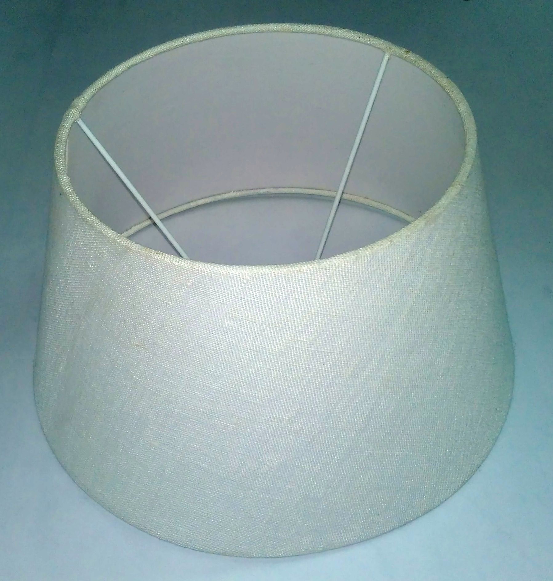 Drum Lamp Shade - Fabric + Iron + Polystyrene, 160 X 220 X 130 Mm, All Colors Welcome, High Temperature Resistance, European Style