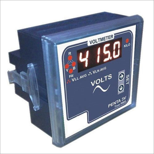 Digital Three Phase Volt Meter