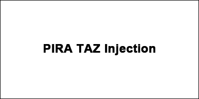 Pira Taz Injection - Application: Industrial