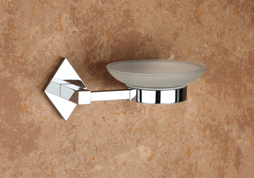 Brass Glass Soap Dish