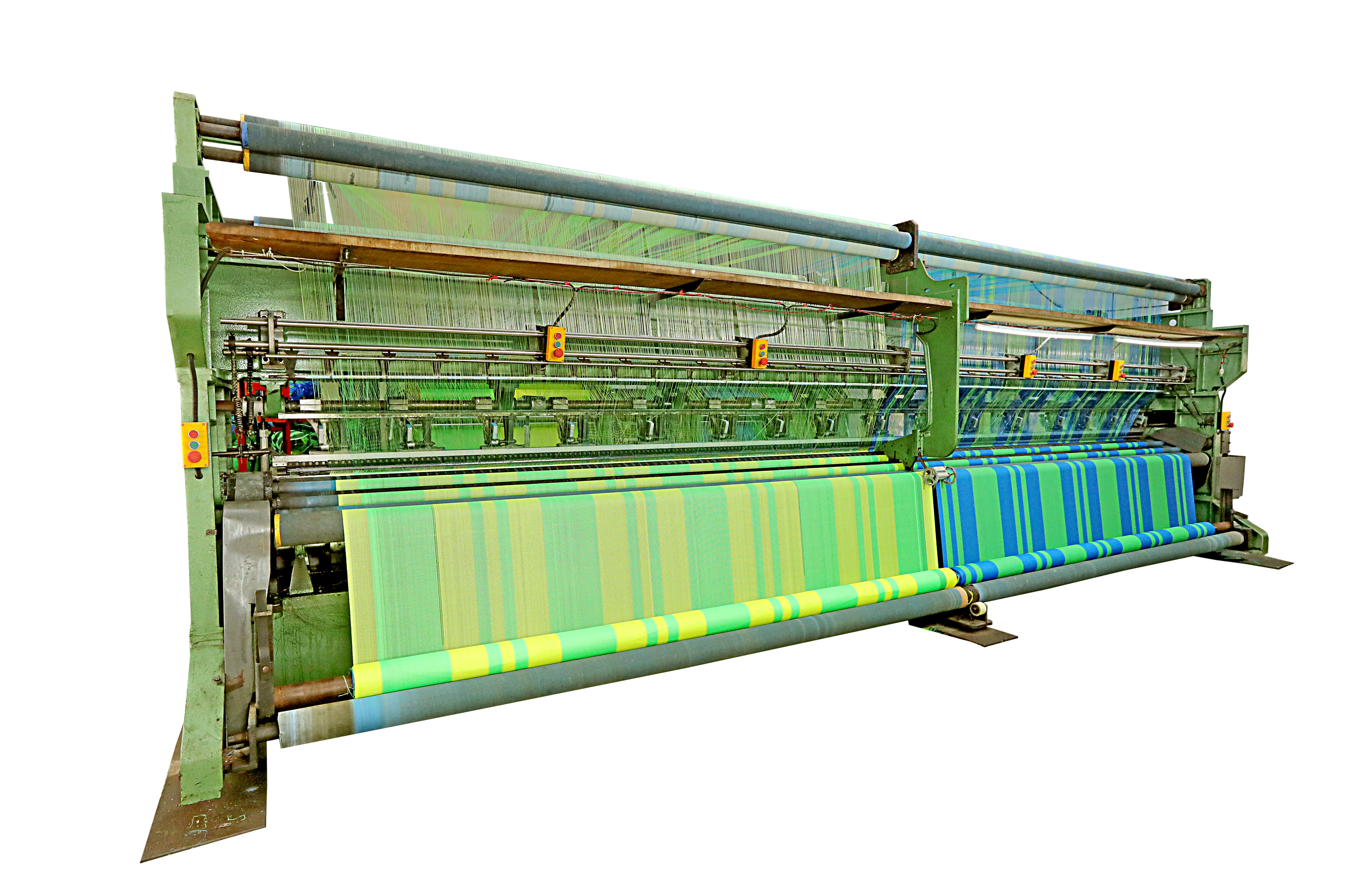 Agro Shade Net Machine - E6, E9 Gauge, 220"-340" Width | Automatic Operation, Positive Yarn Let-off System, Labor Cost Savings