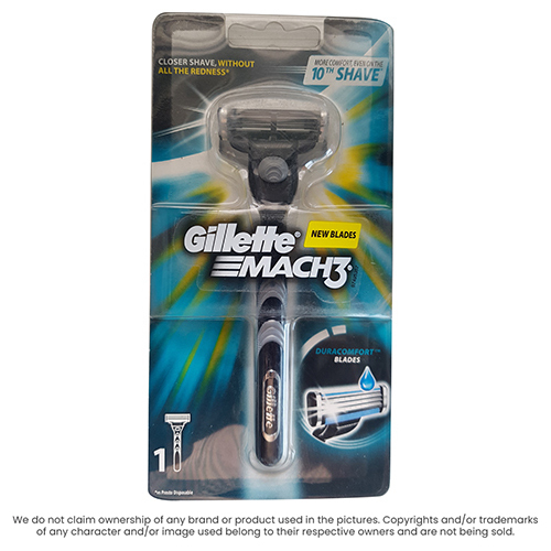 वाटरप्रूफ जिलेट मैक 3 रेजर