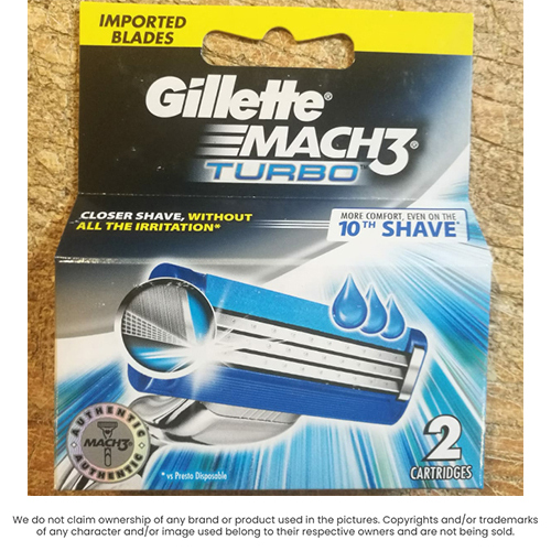 स्मूद टेक्सचर जिलेट मैक 3 टर्बो