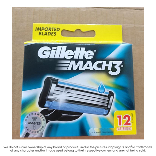 स्मूथ टेक्सचर जिलेट मैक 3 शेविंग रेजर