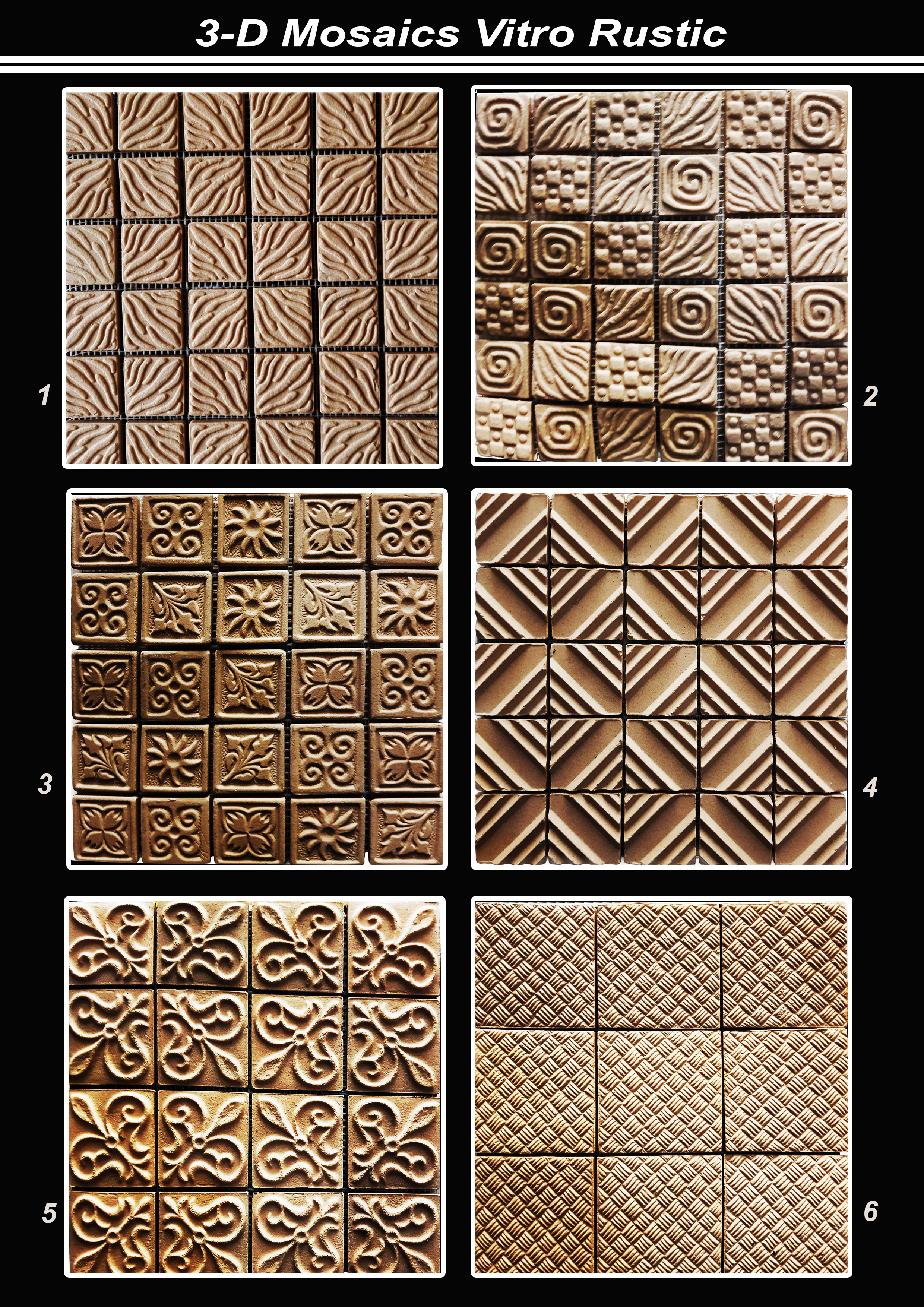 3d Mosaics Vitro Rustic