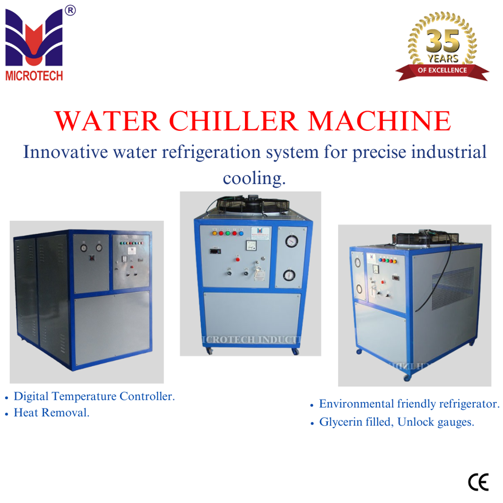 Industrial Chiller Controller - Color: Blue