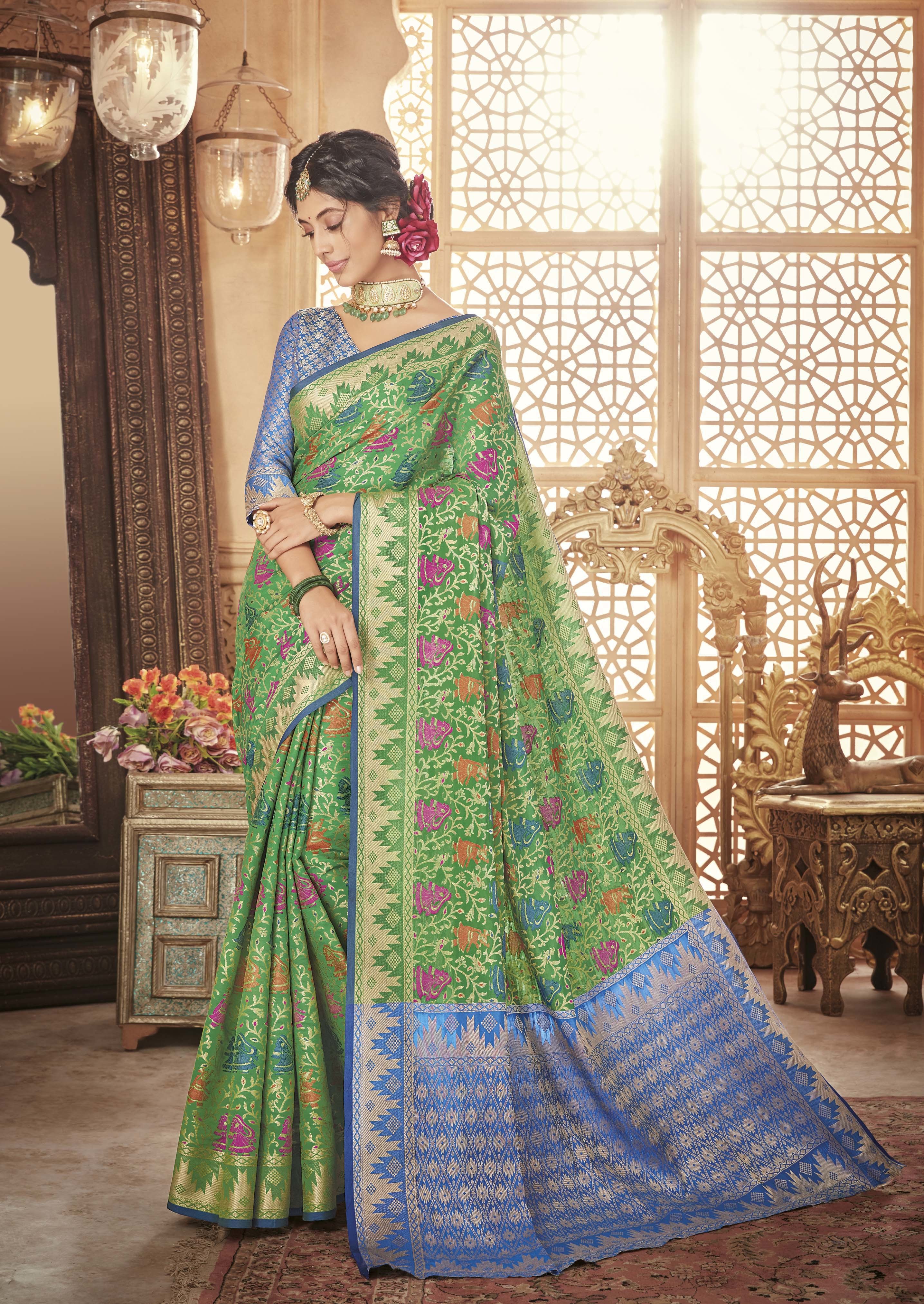 As Per Image Traditional Patola Saree