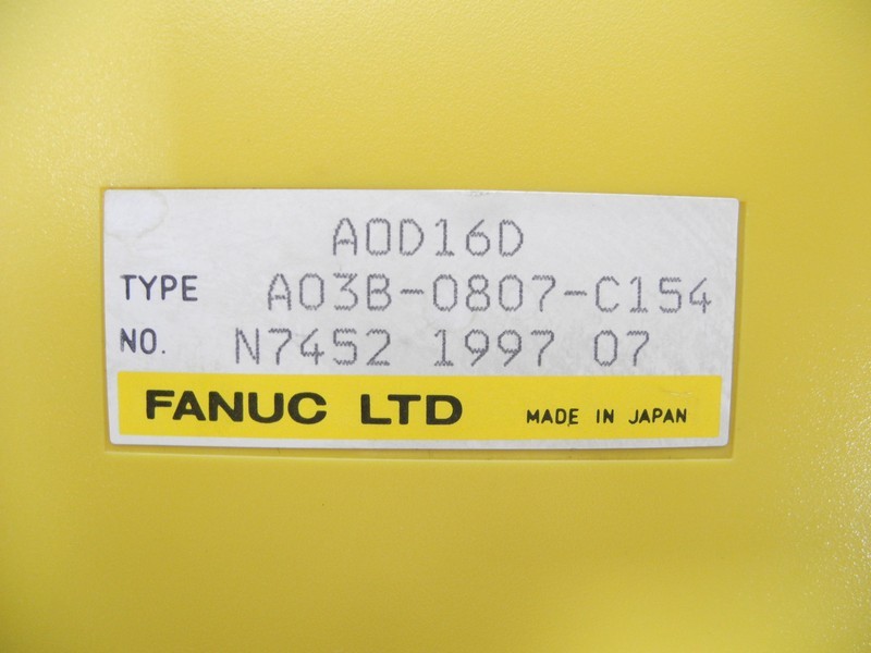 Fanuc A0d16d - Fiber Material, Efficient Performance | Reliable Used And Spare Parts