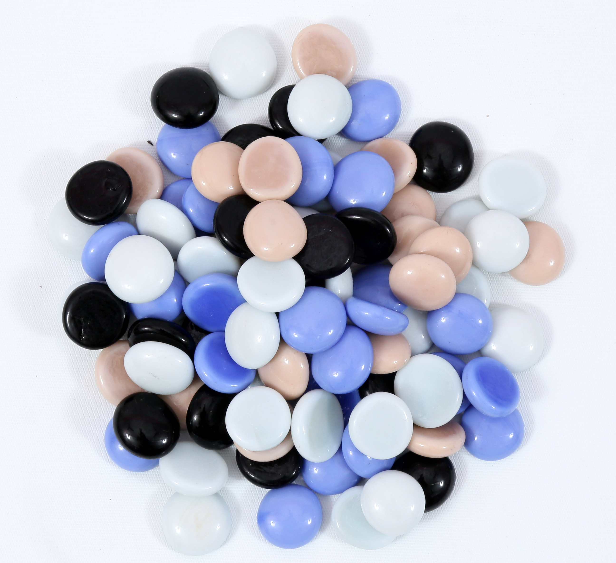 Colourful Pebbles - Polished Multicolor Natural Stones, 15 Mm Size Ideal For Garden Landscaping