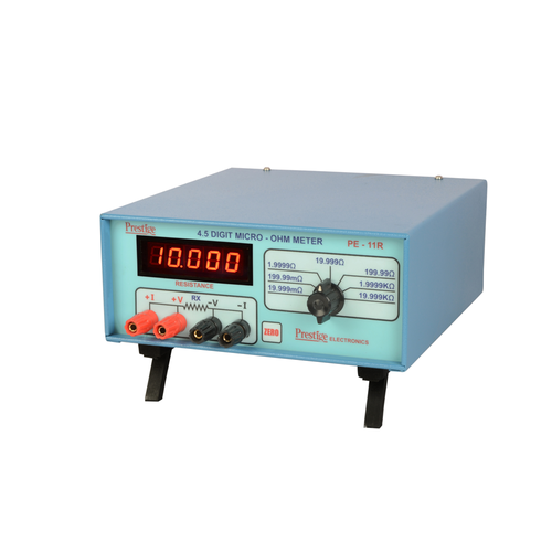 Micro-Ohm Meter Model No - Pe - 15R Dimension(L*W*H): 205X97X250 Millimeter (Mm)