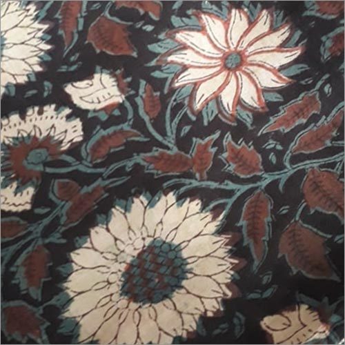 Ladies Floral Block Print Dress Material - Cotton, Traditional Dress, Other Sleeve Style | Wrinkle-Free Fabric, Easy to Wash, Intricate Detailing
