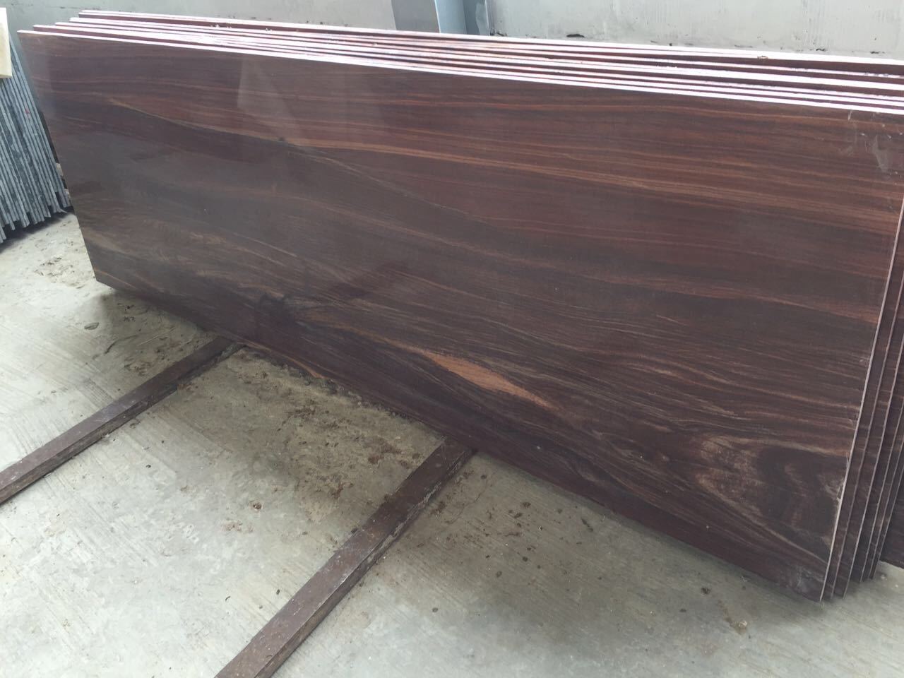 Brown Wood Sandstone Size: Any