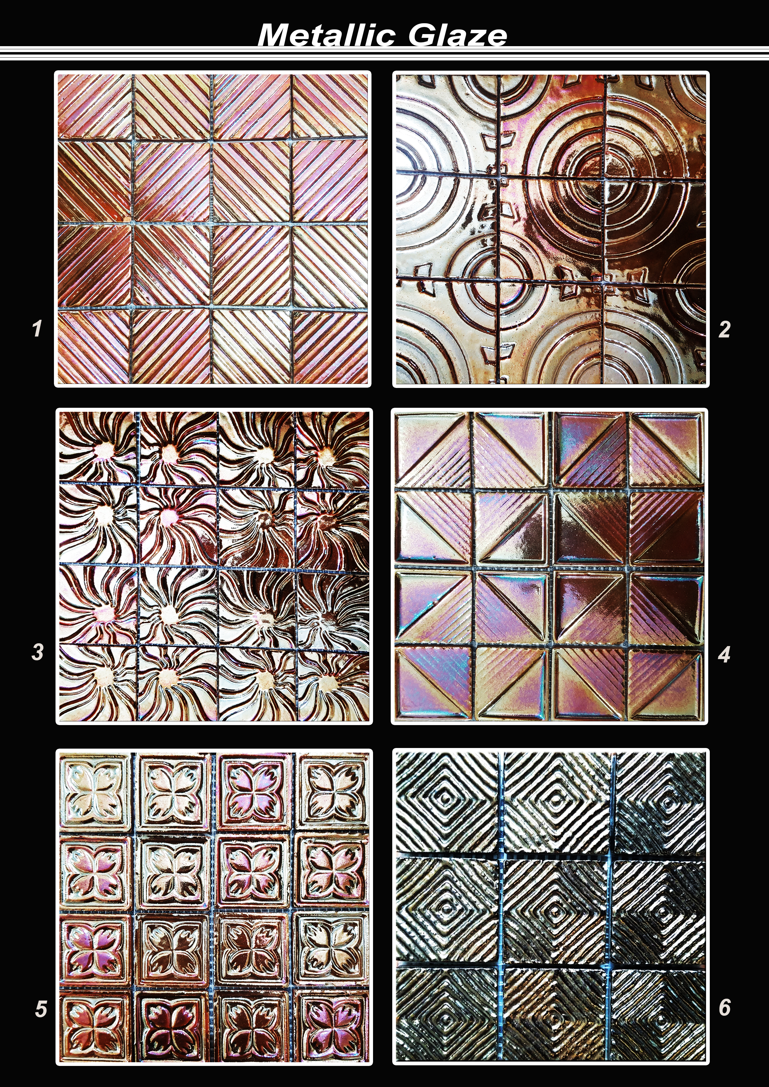 3d Chess Board Pattern Mosaic Tiles