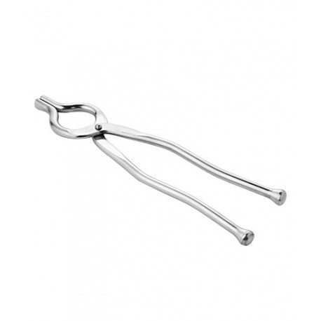 Silver Steel Chimta