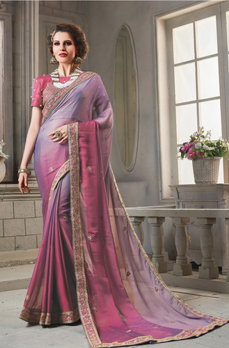 इमेज के अनुसार पार्टी वियर साड़ी