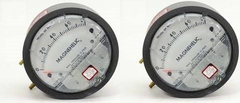 ड्वायर यूएसए मॉडल 2080 मैग्नेहेलिक गेज रेंज 0-80 इंच डब्ल्यूसी