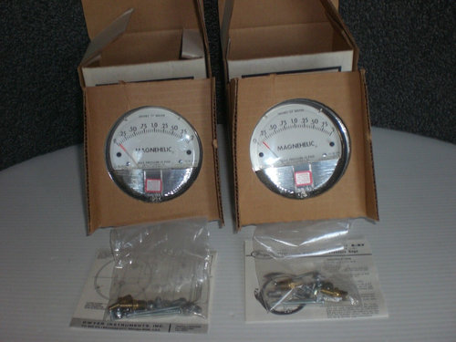 ड्वायर यूएसए मॉडल 2250 मैग्नेहेलिक गेज रेंज 0-250 इंच डब्ल्यूसी