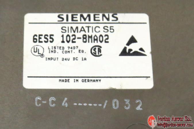 Fiber Siemens 6es5 102-8ma02