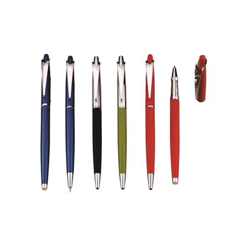 नेक मेटल पेन ब्लू