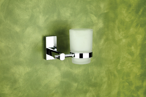 ब्रास ग्लास टंबलर होल्डर (गोल)