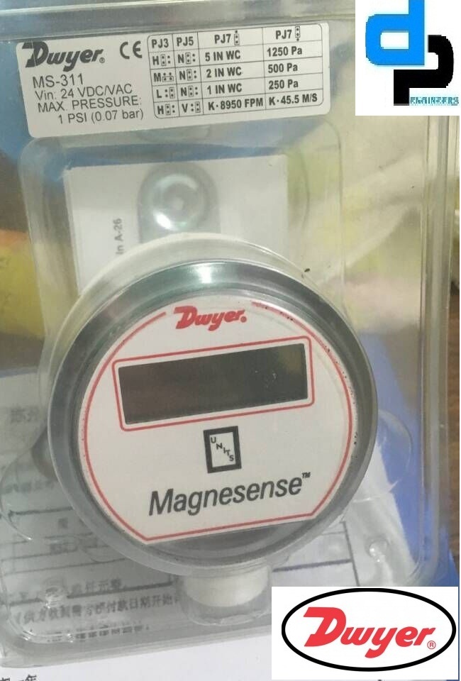 Dwyer Ms 111 Magnesense Differential Pressure Transmitter