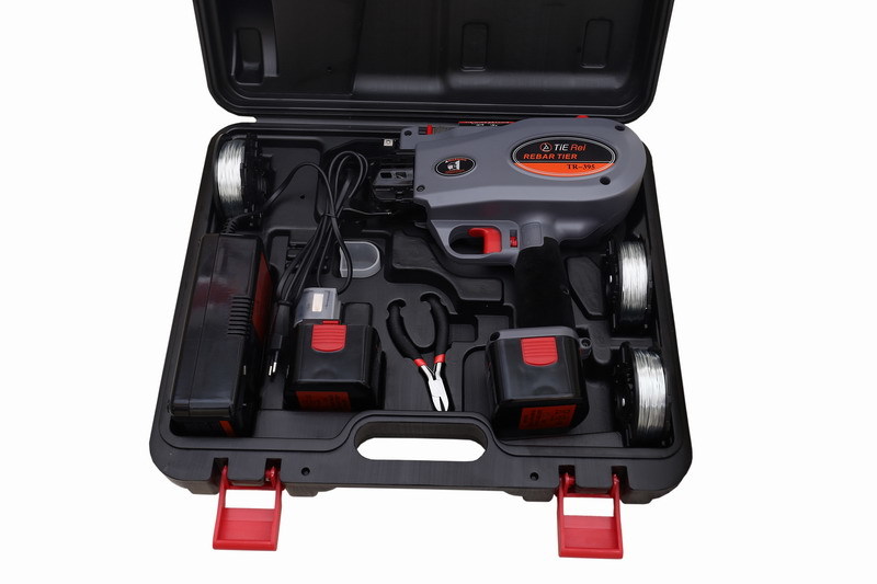 Automatic Rebar Tying Machine Tr395 - 9.6v Battery Powered, 2.4 Kg Lightweight Design, 1400 Ties Per Charge, High-quality Build