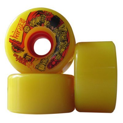 Warrior Kings - H2R High Grade Polyurethane, 65mm x 35mm Size, 78A Hardness | Speed 9, Grip 8, Durability 9, Round Shape